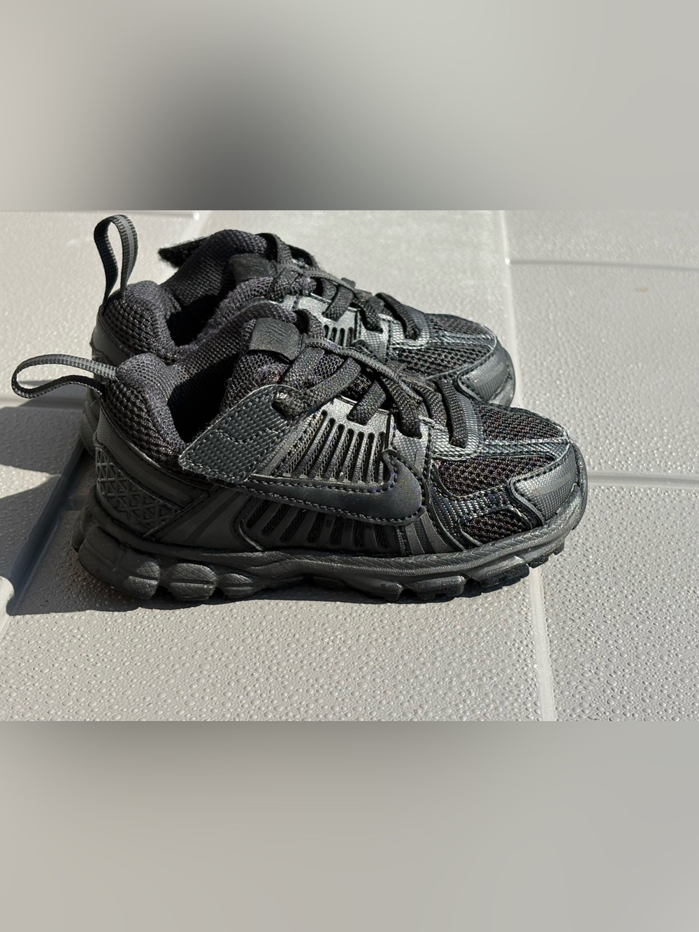 Nike Vomero 5 (TD) Toddler Sneaker 7C Black Mesh Low Top HF7000 007